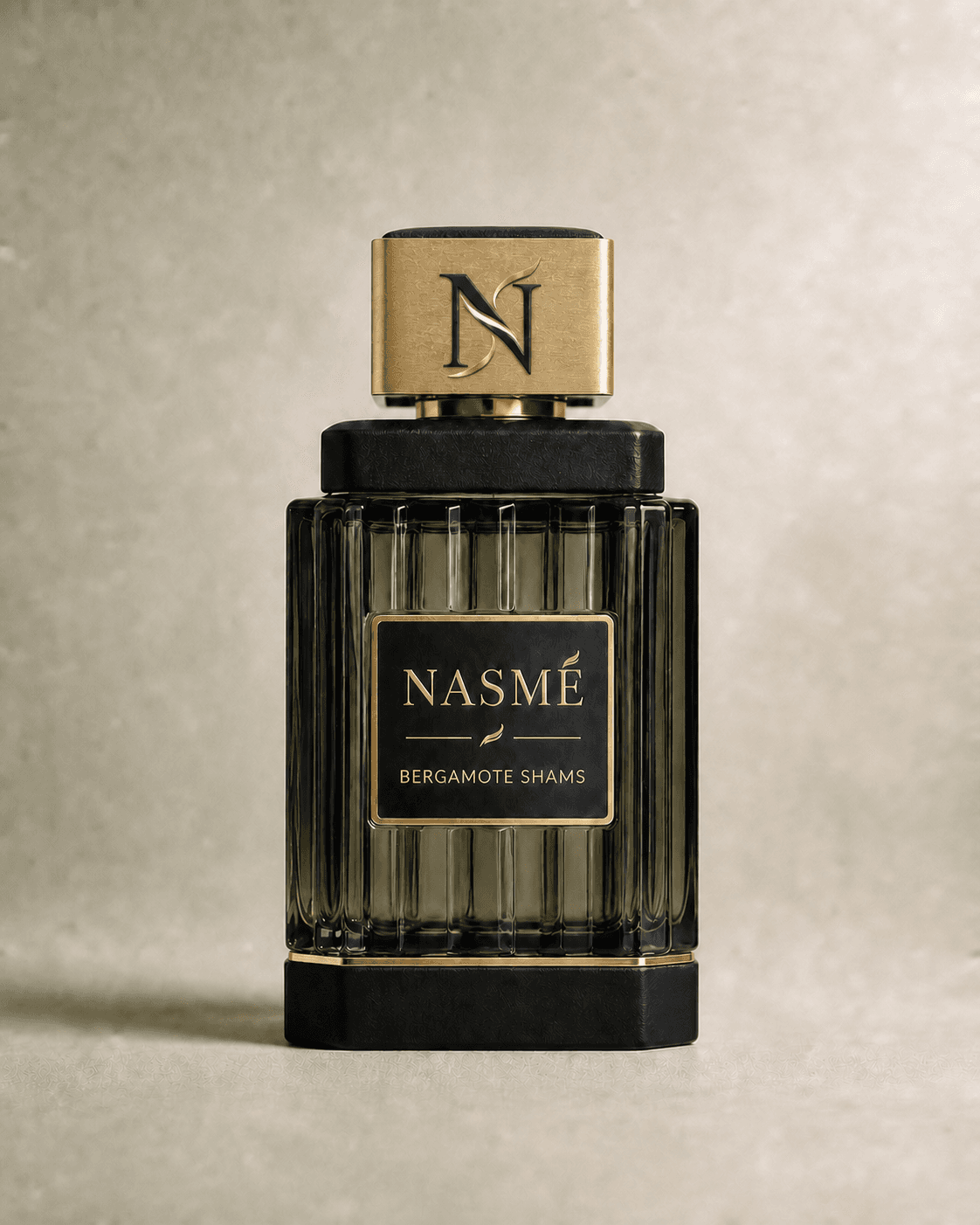 Bergamote Shams NASMÉ bottle concept