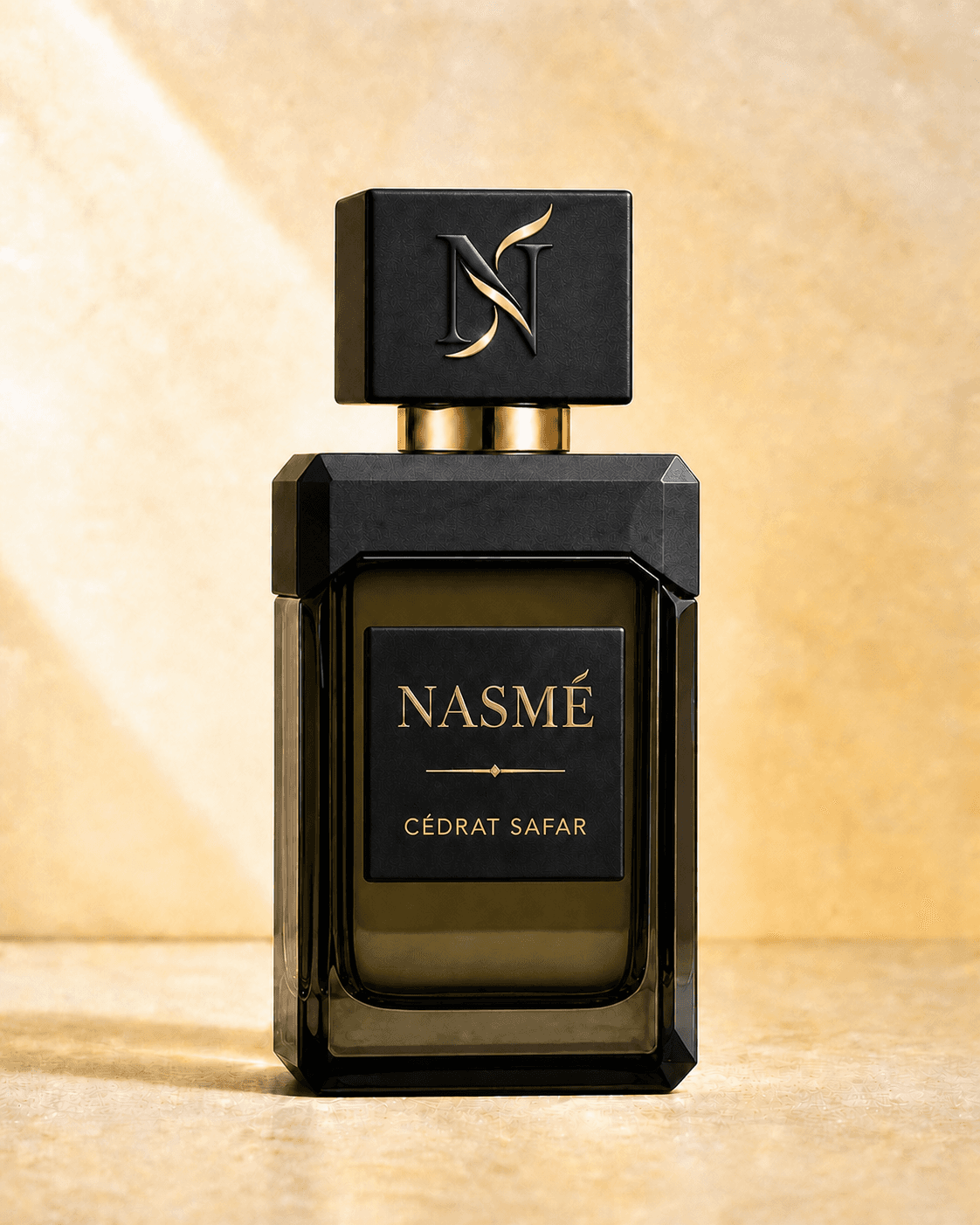 Cédrat Safar NASMÉ perfume bottle concept