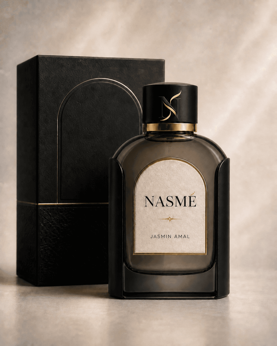 Jasmin Amal NASMÉ bottle concept