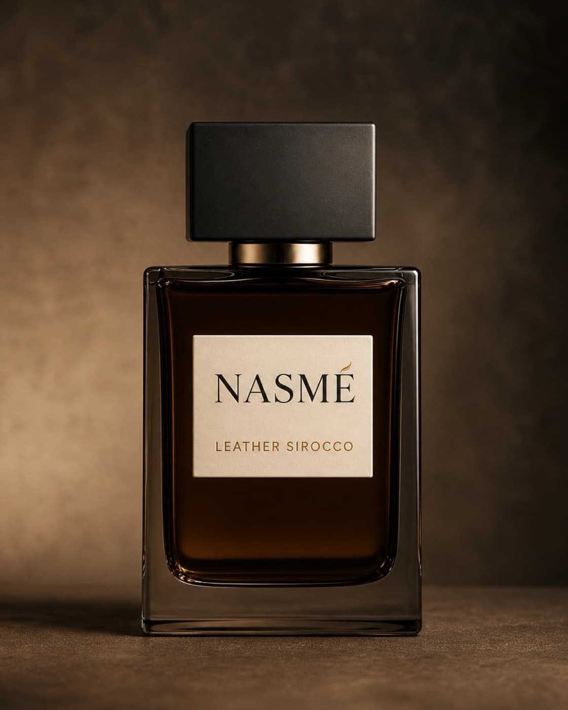 Cuir Rimal NASMÉ perfume bottle concept