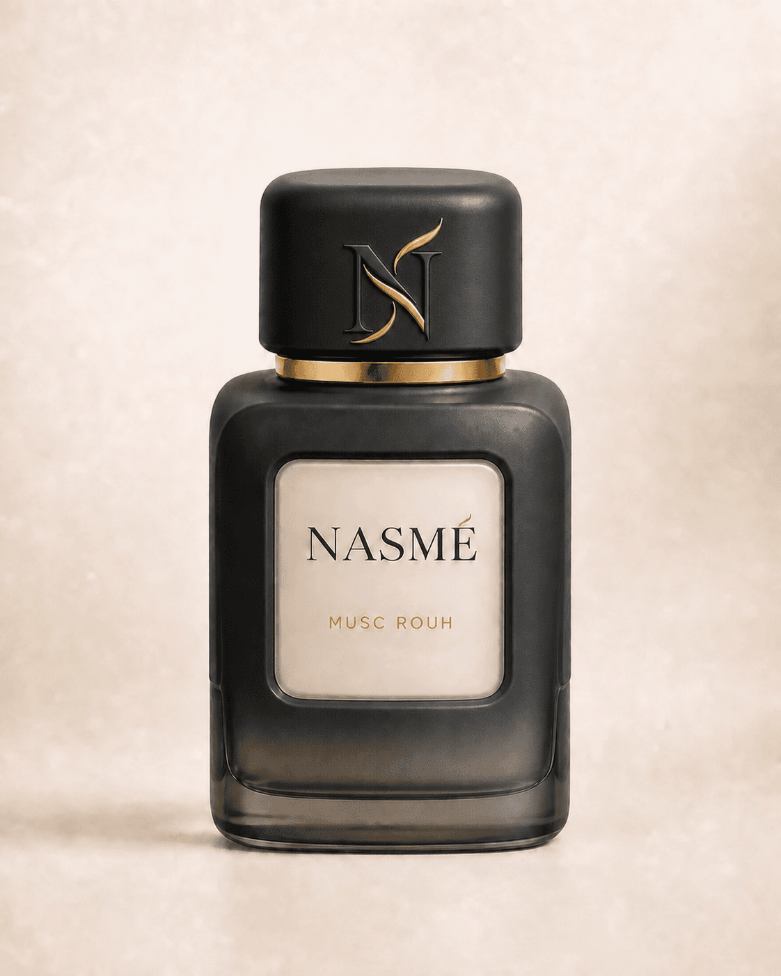 Musc Rouh NASMÉ perfume bottle concept