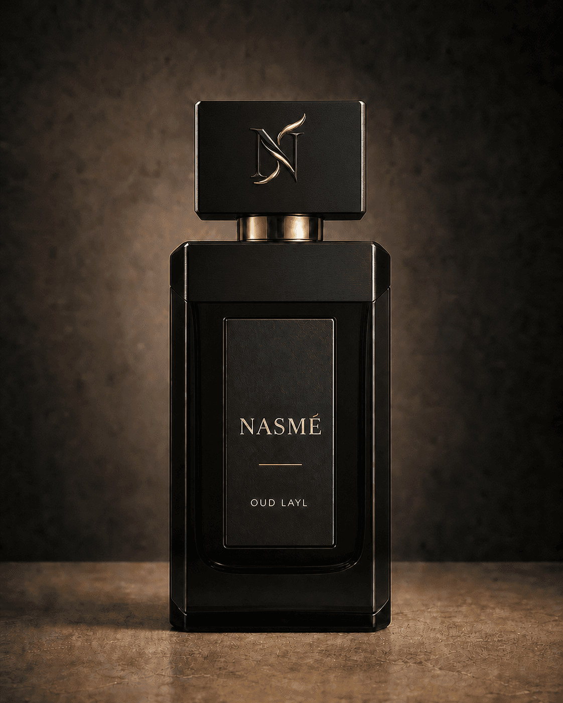 Oud Layl NASMÉ bottle concept