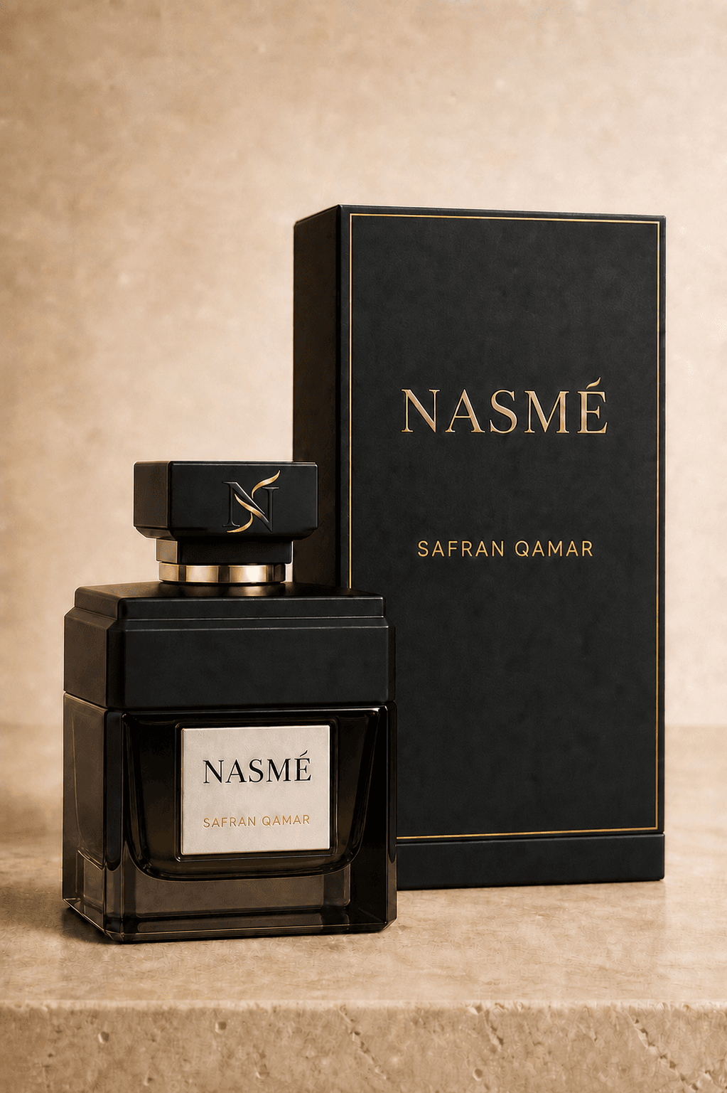 Safran Qamar NASMÉ bottle concept